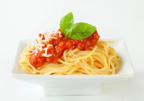 Spaghetti alla bolognese — Foto Stock