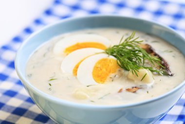 ekşi krema çorbası