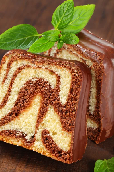 Μαρμάρινο κέικ λιβρών — Φωτογραφία Αρχείου
