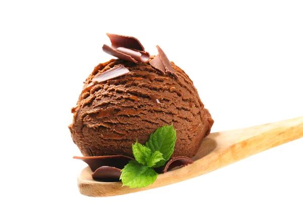 Helado de chocolate — Foto de Stock