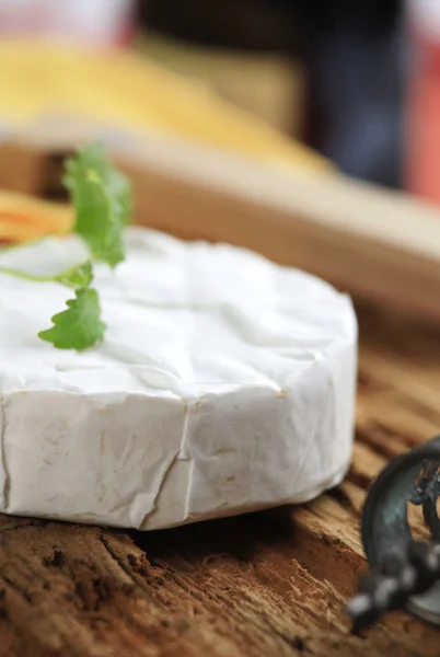 White rind cheese — Stock Photo, Image