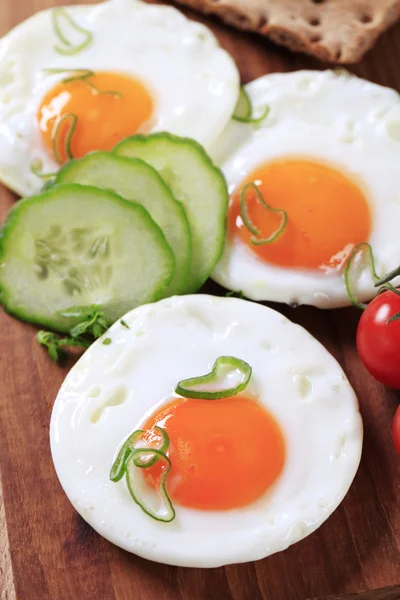 Fried eggs — Stock Photo, Image