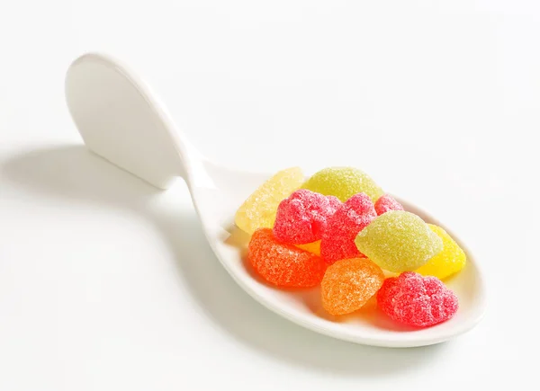 Gummy fruit candy — Stock Photo, Image