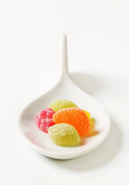 Gummy fruit candy — Stock Photo, Image