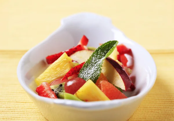 Bowl of fruit salad — Stock Photo, Image