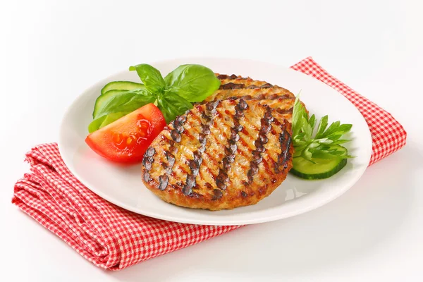 Grilled patties — Stock Photo, Image