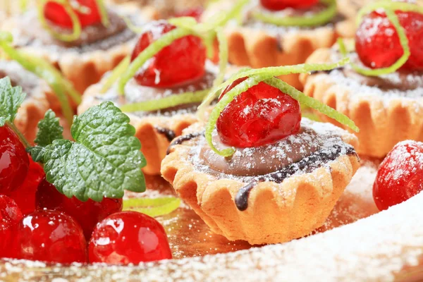 迷你 tartlets — 图库照片