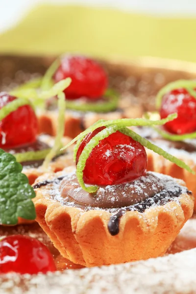 Mini tartlets — Stock Photo, Image