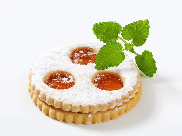 Galleta Linzer —  Fotos de Stock