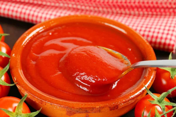 Tomaten-Passata — Stockfoto