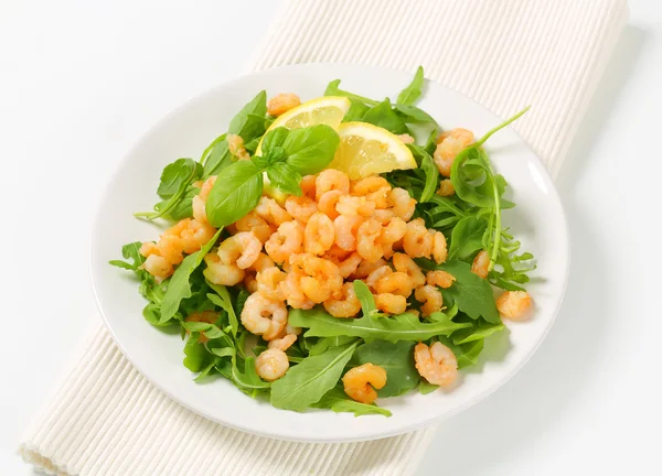 Shrimp salad — Stock Photo, Image