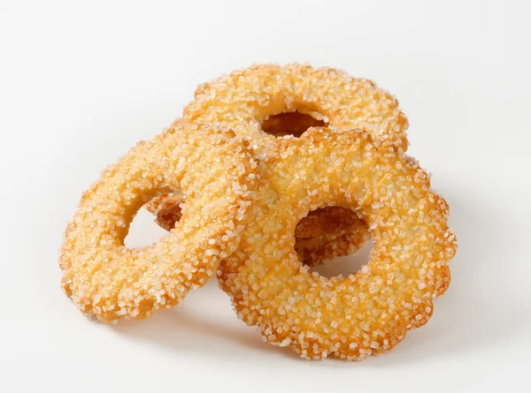 Cookie-uri în formă de inel — Fotografie, imagine de stoc