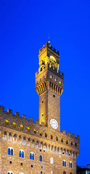 Palazzo vecchio in florence — стоковое фото