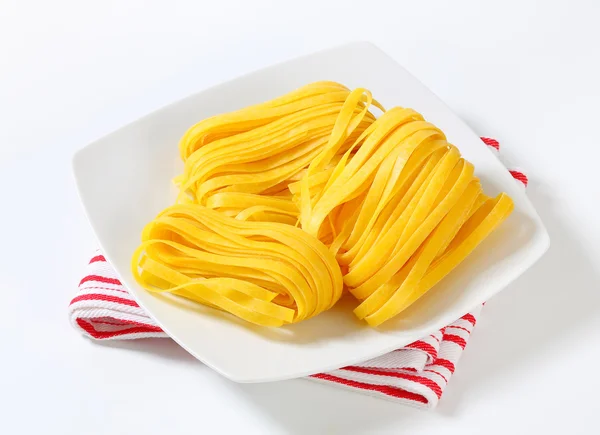 Tagliatelle tészta — Stock Fotó