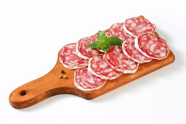 Französische Trockenwurst — Stockfoto