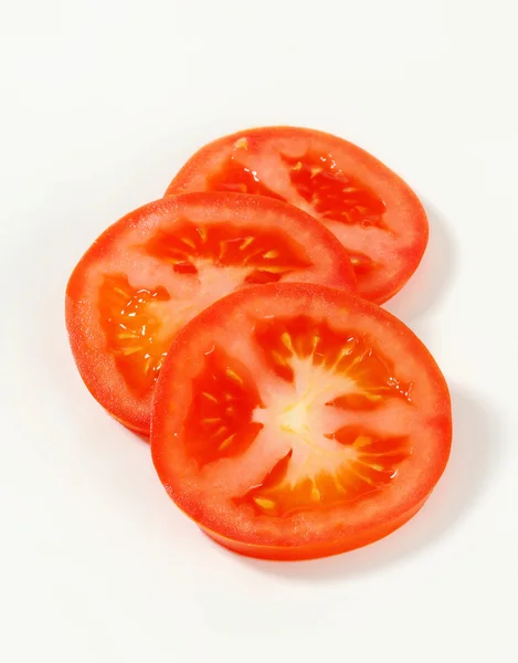 Frische Tomatenscheiben — Stockfoto