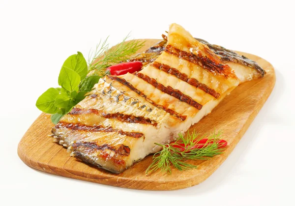 Stock image Grilled carp fillets