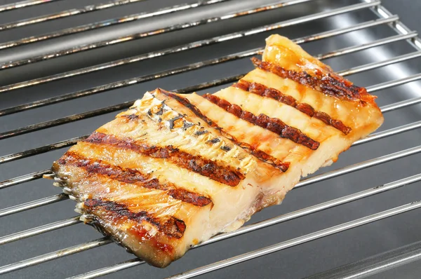 Gegrilde karper filet — Stockfoto