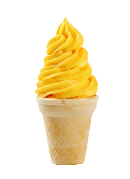 Soft-Serve-Eistüte — Stockfoto