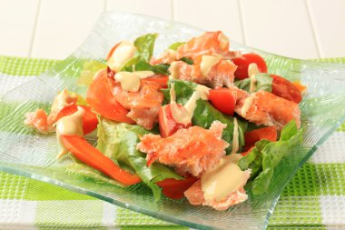 somon salatası