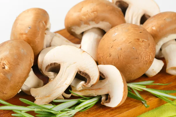 Frische Champignons — Stockfoto