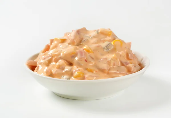 Ham salad — Stock Photo, Image