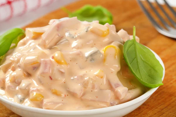 Ham salad — Stock Photo, Image