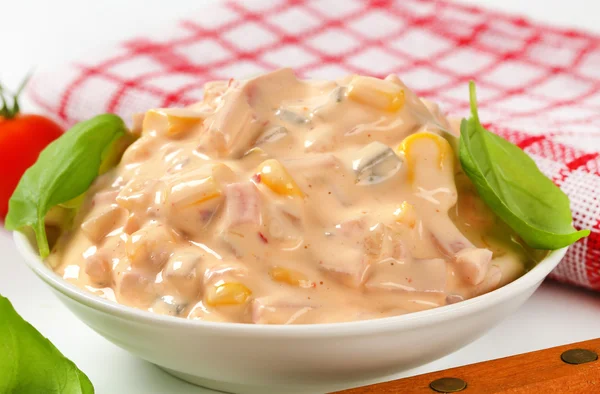 Ham salad — Stock Photo, Image