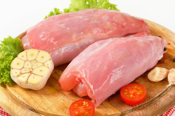 Rohes Kaninchenfleisch — Stockfoto