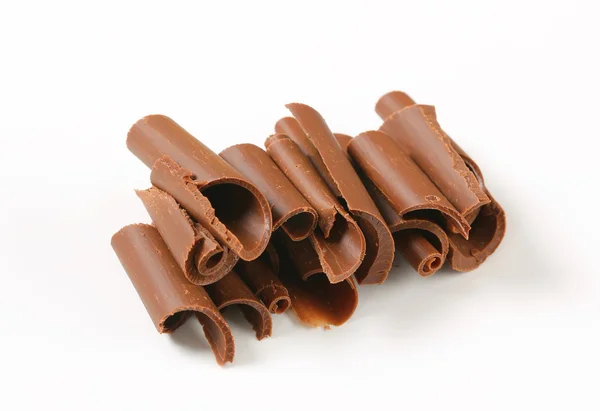 Riccioli di cioccolato — Foto Stock