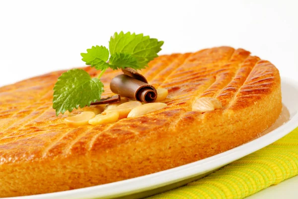 Hollandalı tereyağı pasta (boterkoek) — Stok fotoğraf