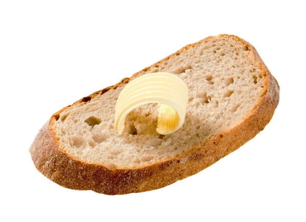 Brot und Butter — Stockfoto