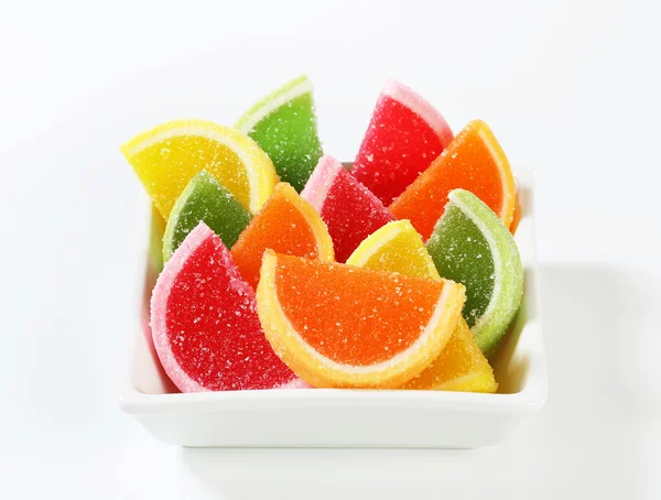 Sugar coated jelly candy — Stock Photo, Image