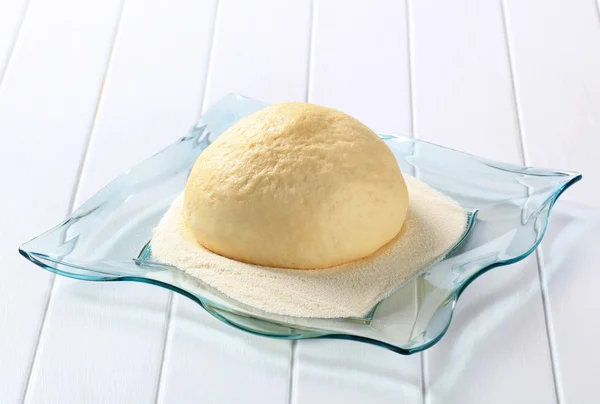 Pasta di lievito grezzo — Foto Stock