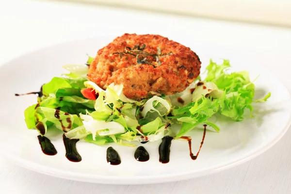 Vegetable patty — Stock Photo, Image