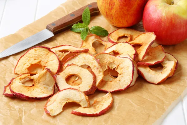 Chips de manzana — Foto de Stock