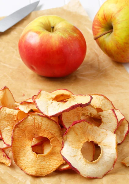 Chips de manzana — Foto de Stock