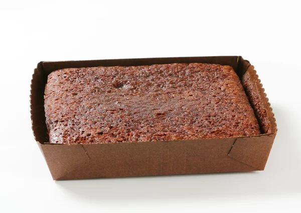 チョコレート ブラウニーのケーキ — ストック写真
