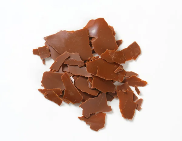 Chocolate shavings — Stock Photo, Image