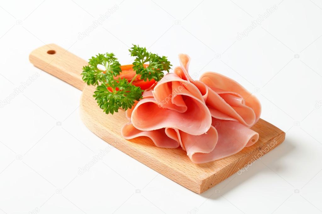 Sliced ham