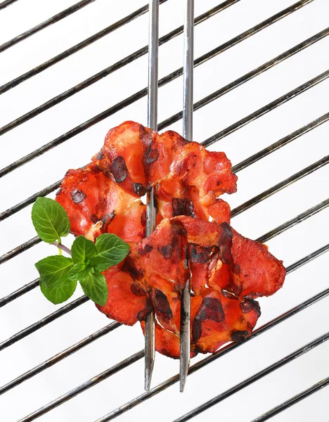 Grilled pork neck meat — Stock Photo, Image