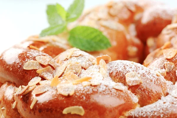 Sweet braided bread — Stock Photo, Image