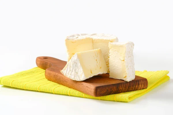 Γαλλικό τυρί chaource — Φωτογραφία Αρχείου