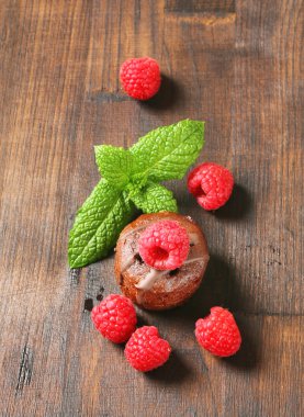 Mini çikolatalı kek