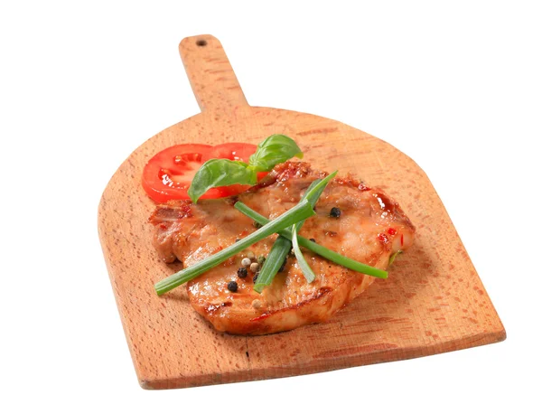 Spicy pork cutlet — Stock Photo, Image