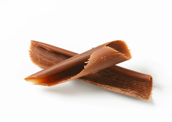 Locken aus Schokolade — Stockfoto