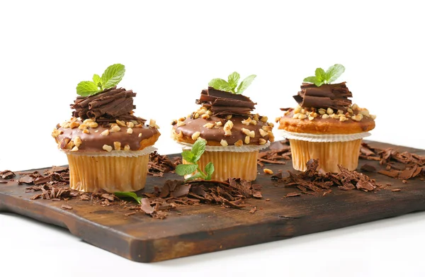 Hazelnoot muffins — Stockfoto