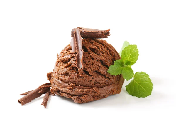 Helado de chocolate — Foto de Stock