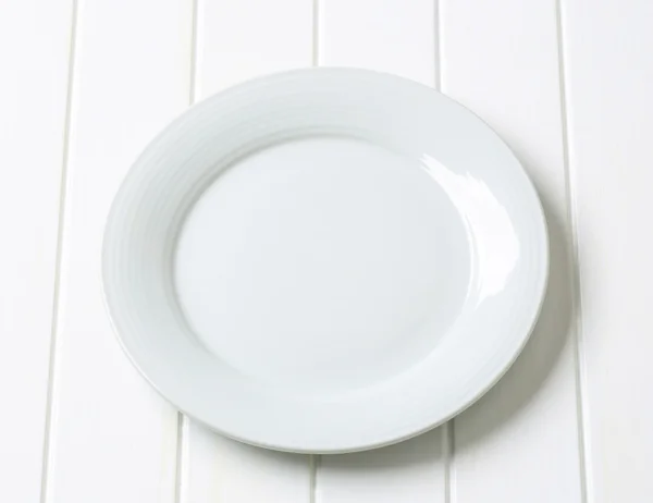 White plate — Stock Photo, Image