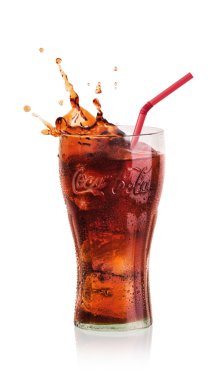 Coca Cola Splash clipart